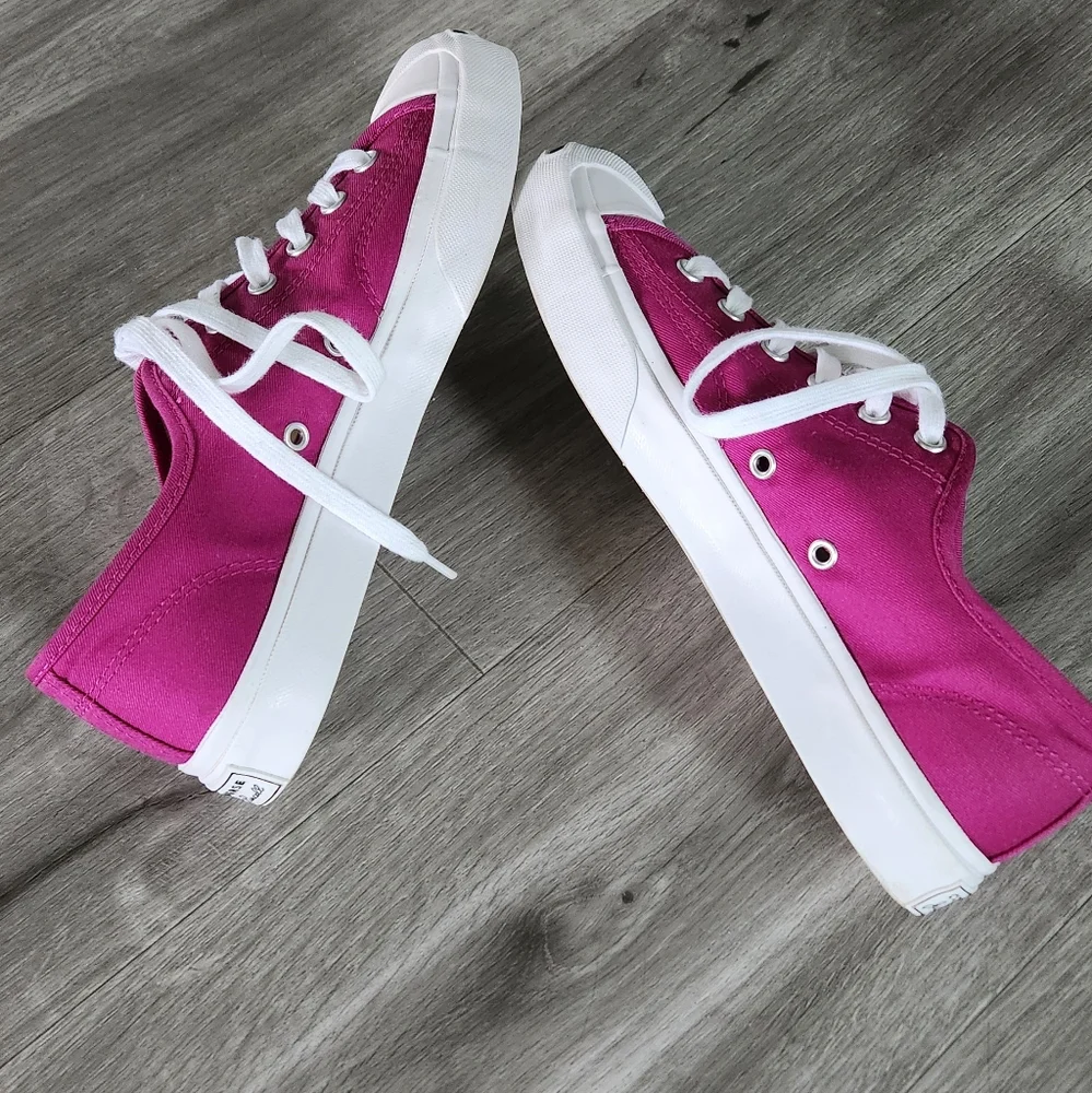 Jack Purcell Ox Converse In Cactus Flower/white - Picture 7 of 11